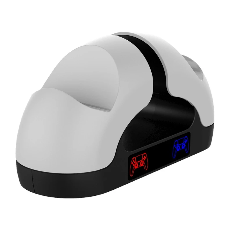 

Quick Controller Charger Base Holder Stand Dual Charging Dock Station with 4 LED Indicators & Safety Protection for Fast Reach