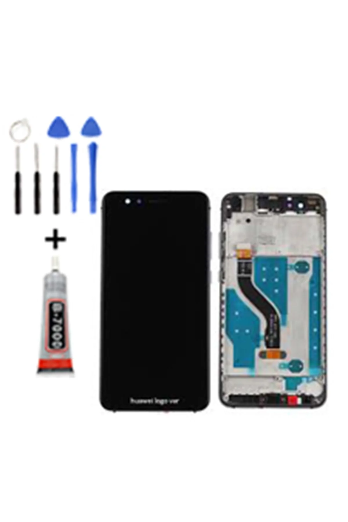 Сменный сенсорный ЖК-дисплей без битых пикселей AAA + качество для Huawei P10 |