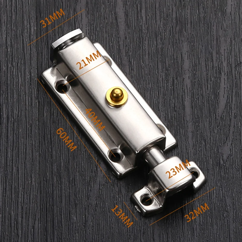 

Door Latch Self-elastic Latch Hardware Hardware Latch Lock Self-elastic Stainless Steel Home Improvement Hardware