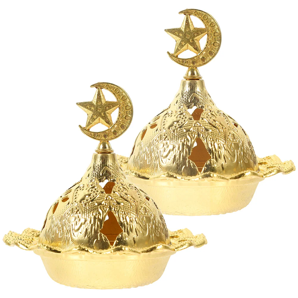 

2pcs Cone Burner Small Burner Table Decor Middle East Burner