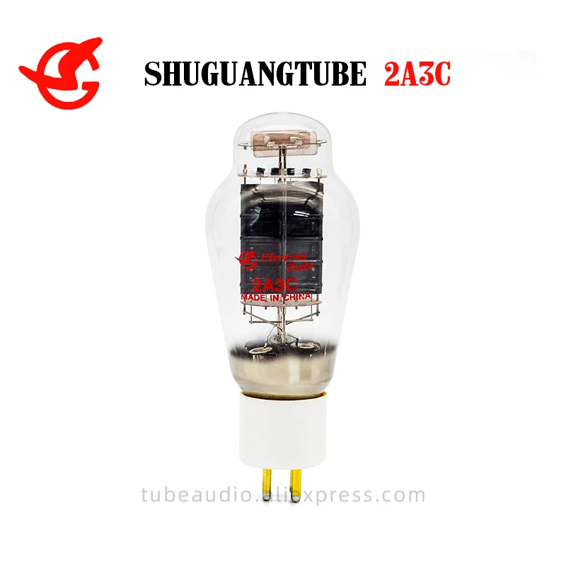 Фото Shuguang 2A3C 2A3 Ламповый клапан Замена 2A3B 2A3-T E2A3 Ламповый усилитель HIFI DIY Аудиоусилитель Карбонизированная черная пластина Подлинная №1