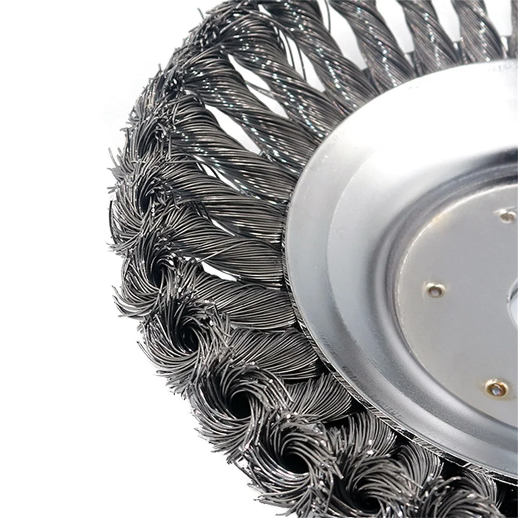 

Wire Trimmer Head Grass Eater Lawnmower Wheel High Hardness 6 Inch