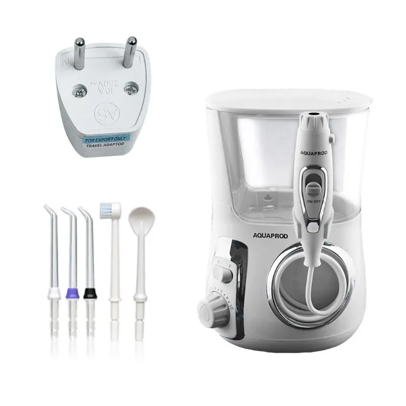 

Professional Water Flosser, White Electric Oral Irrigator Whitens Teeth Gently E1YE