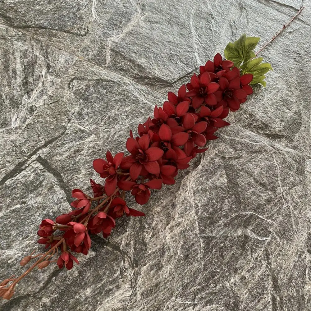 1 Ветвь Искусственные Цветы Легкий Поддельный Длинный Стебель Дельфиниум Симуляция Цветок Декор Для Дома или Офиса Без Полива.