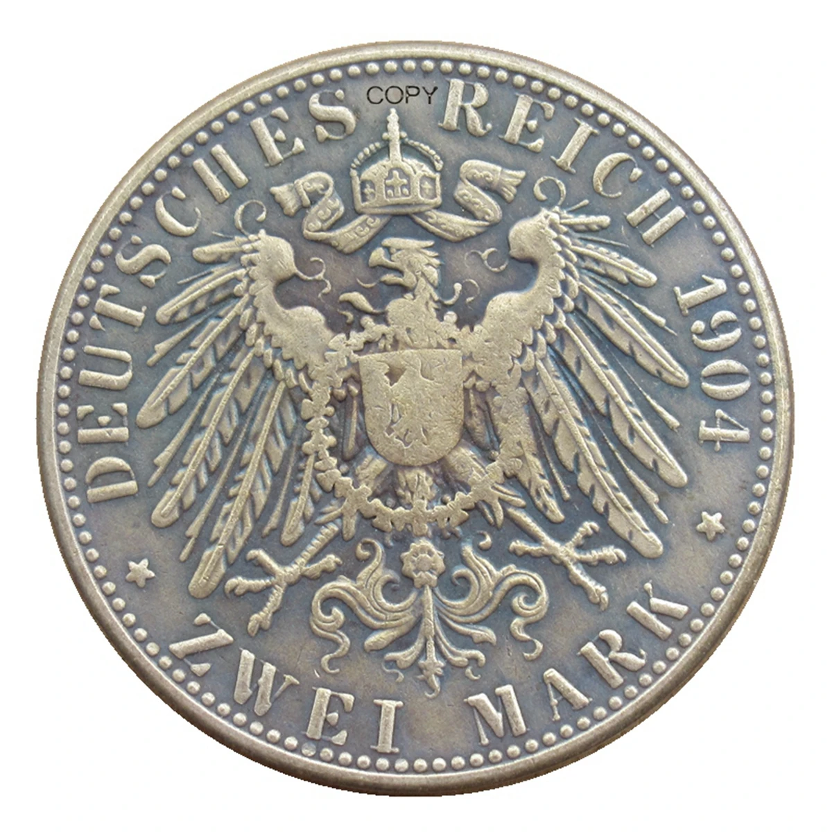 

Декоративная серебрянная монета Германия 2 Марка 1901-1904