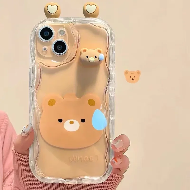 Фото Чехол Cute Bear Rabbit Ugly Frog Eyes для Motorola G84 G60 G54 Edge 50 Fusion Pro Ultra G14 G52 G53 G22 G35 G05 G34 G75 G15 G30 №3
