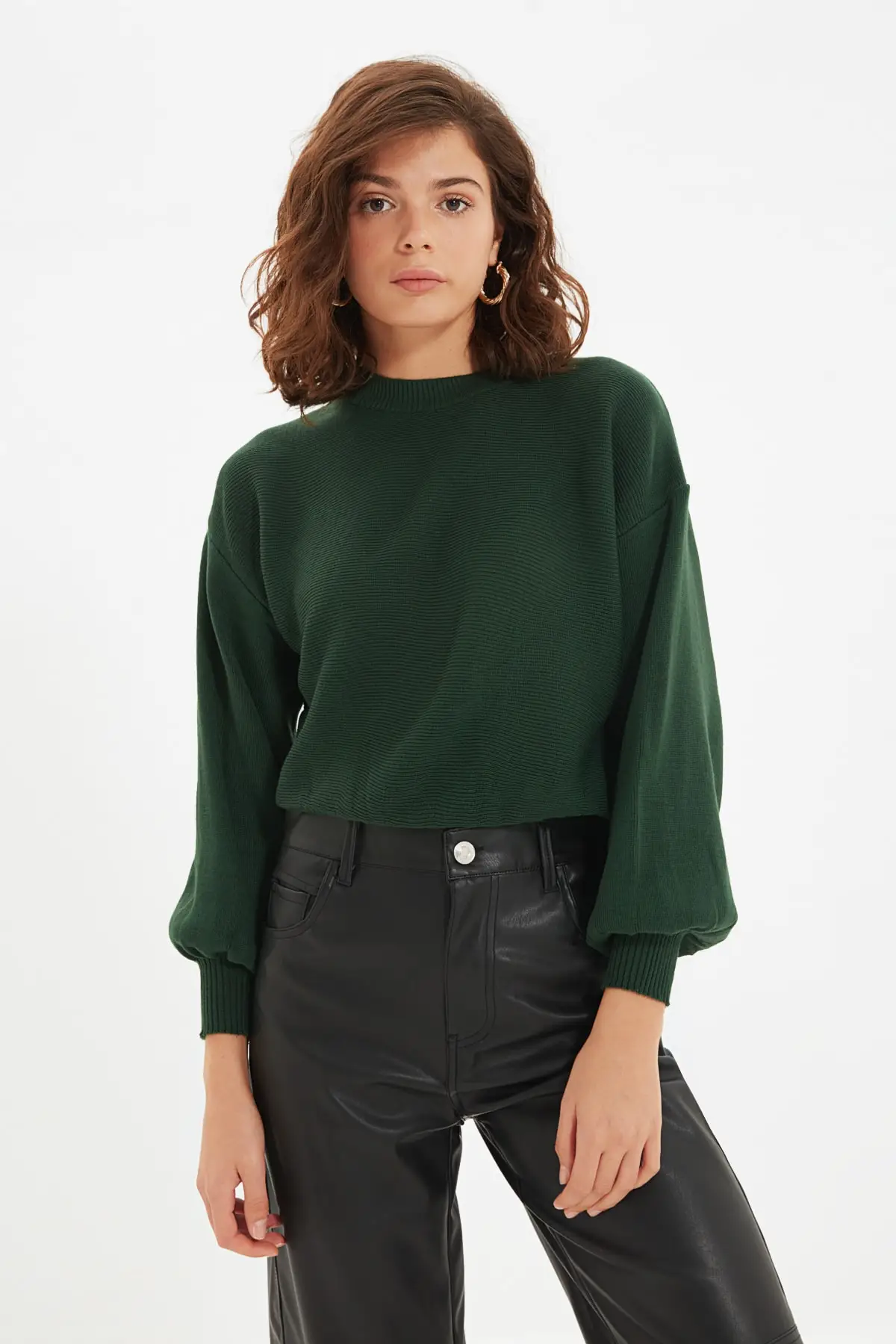 

Trendyol Bike Collar Knitwear Sweater TWOAW22KZ2268