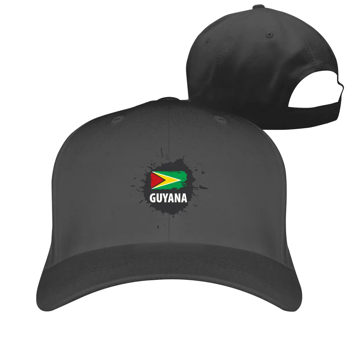 

Guyana Flag mens & womens wicking free adjustment Baseball Cap