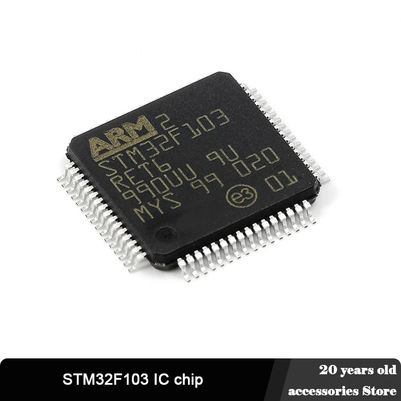 

STM32F103RET6 STM32F103VET6 STM32F103C8T6 STM32F103ZET6 STM32F103RCT6 STM32F103 microcontroller MCU ic chip stock New original