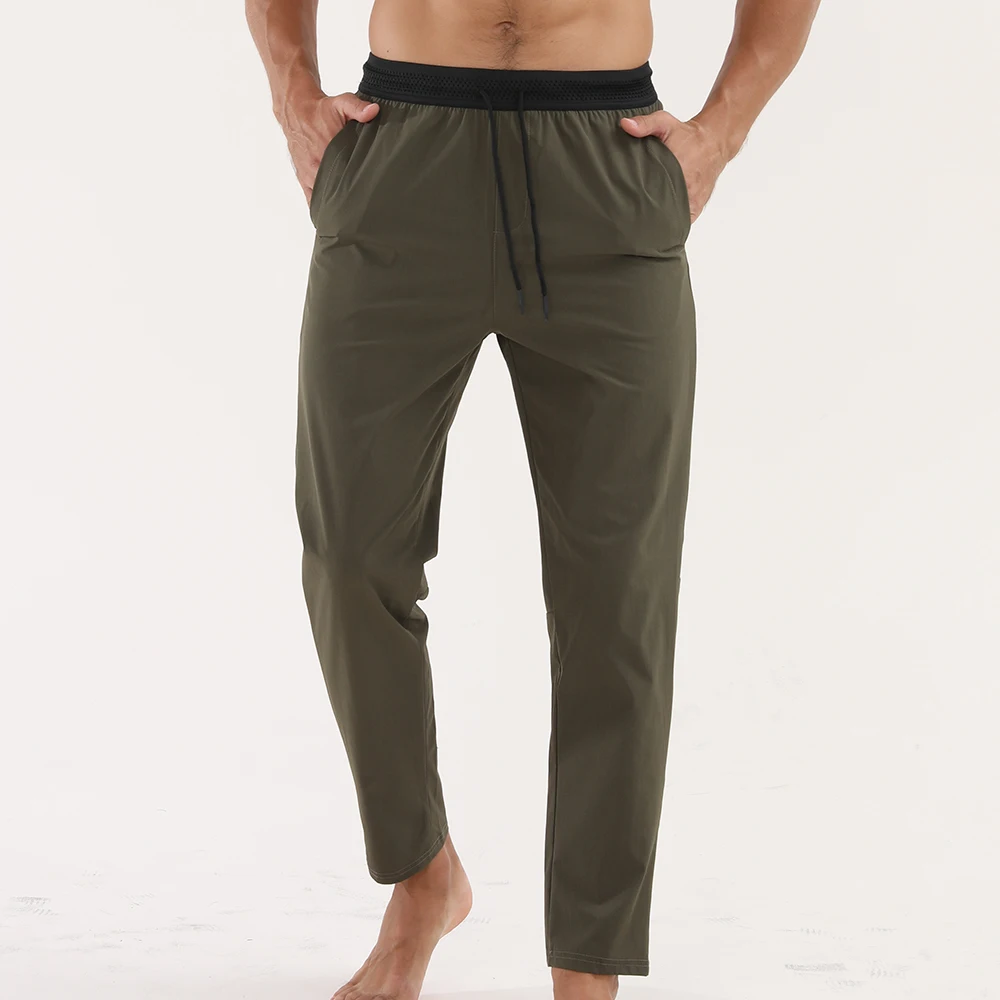 Мужские Брюки Для Бега Быстросохнущие Тонкие Эластичные Спортивные Шорты