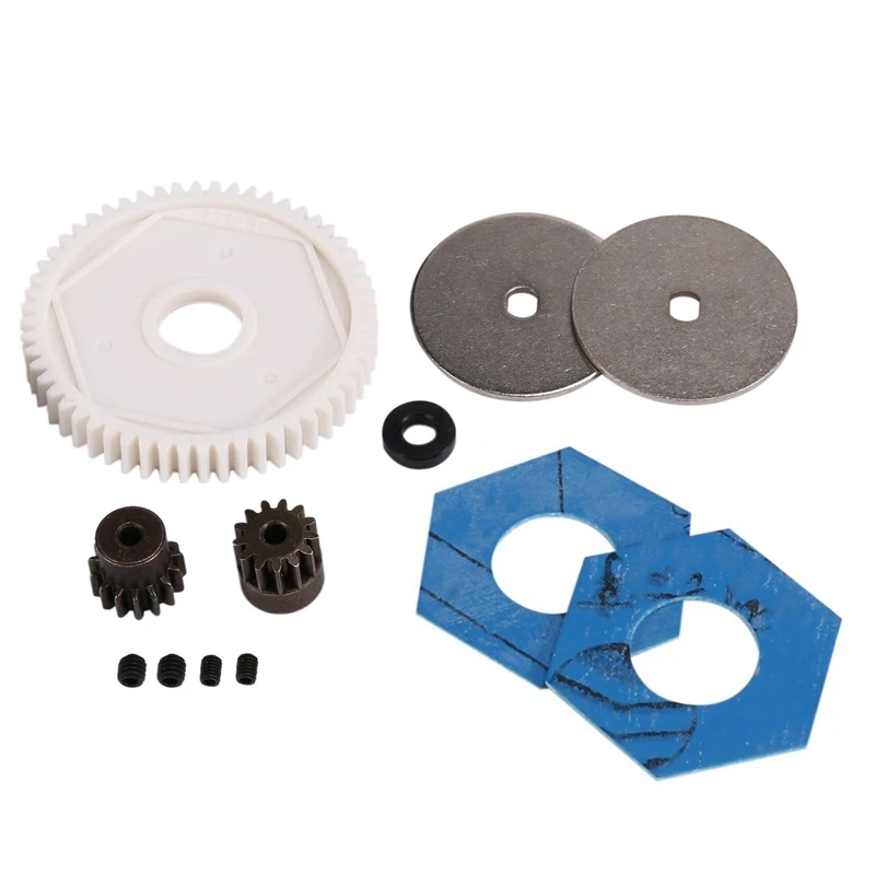 

Gearbox 54T Spur Gear 13T & 15T Motor Gear For Axial SCX10 II 90046 90047 1/10 RC Crawler Car Upgrade Parts