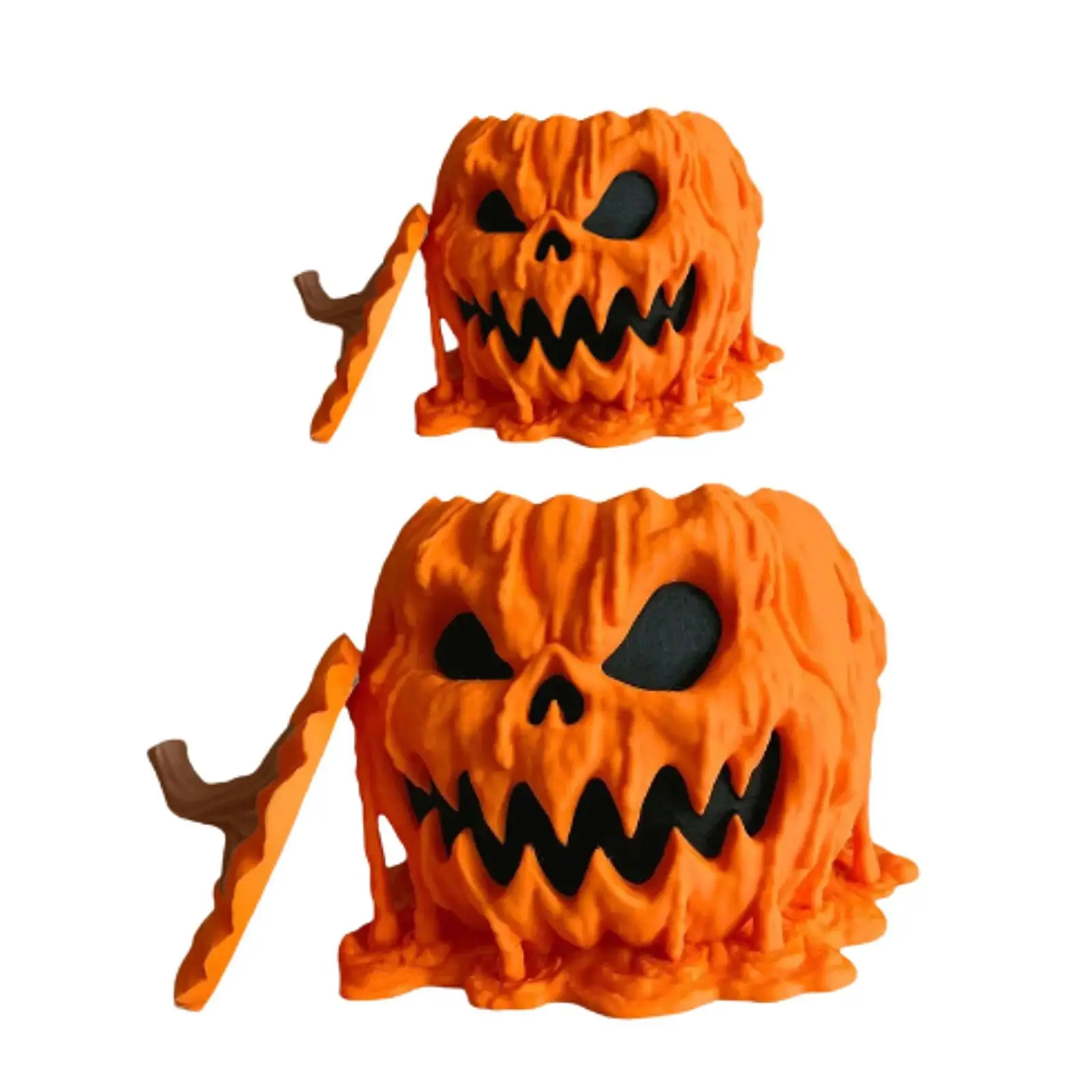 Хэллоуин чаша для конфет тыква держатель с крышкой оранжевый декор вечеринки