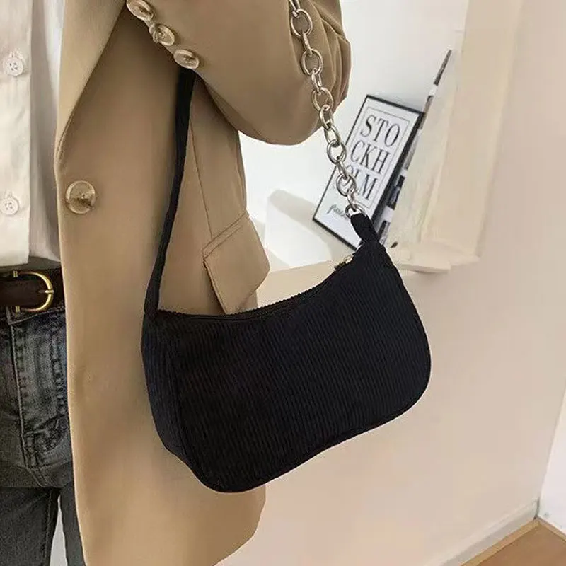 Solid Color Chest Bag For Women Large Capacity Travel Crossbody Half Moon Designed Belt Bag Ladies Daily Street Fanny Packs