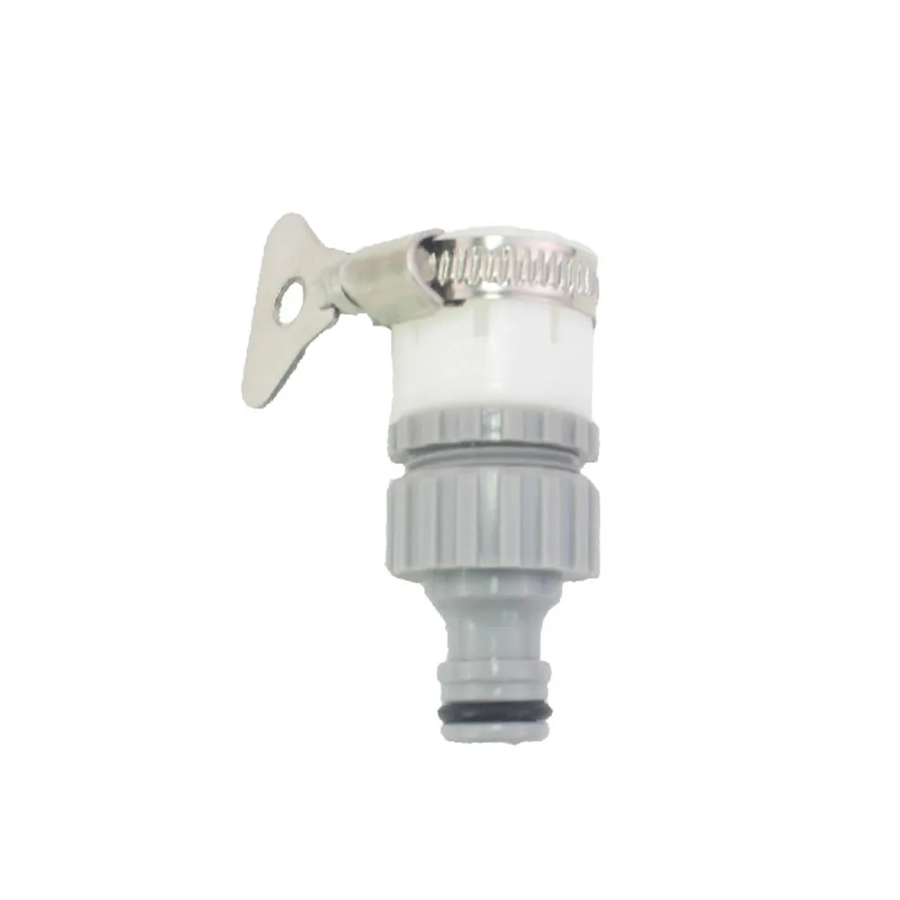 

Connector Tap Adapter 2 Pcs 3.2*3.2*7.4cm Accessories For Taps With 3/4\" 26.5mm No Leakage Removable Practical