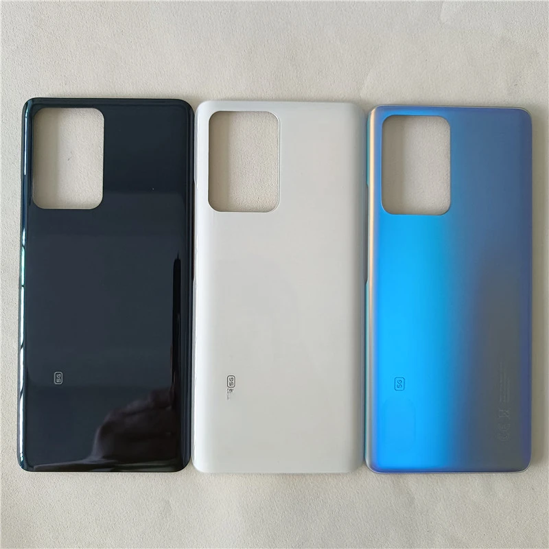 

10Pcs/Lot Mi11 T Housing For Xiaomi Mi 11T Pro 5G Glass Battery Cover Rear Door Housing Back Case Replacement Parts