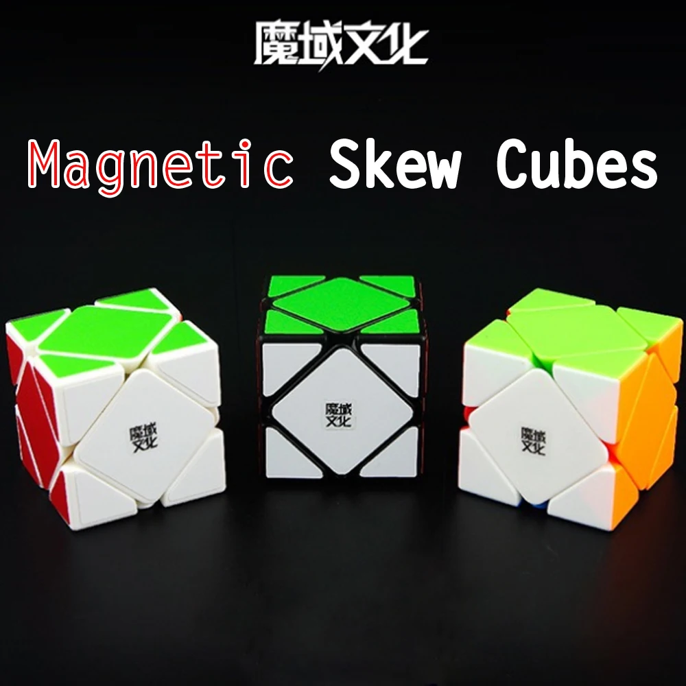 Магнитный поворотный скрытый куб MoYu MoYou, магический куб белого цвета, Магнитный Поворот, MoYo MeiLong Mo Yu, игрушка для 10-летнего мальчика, 10 лет