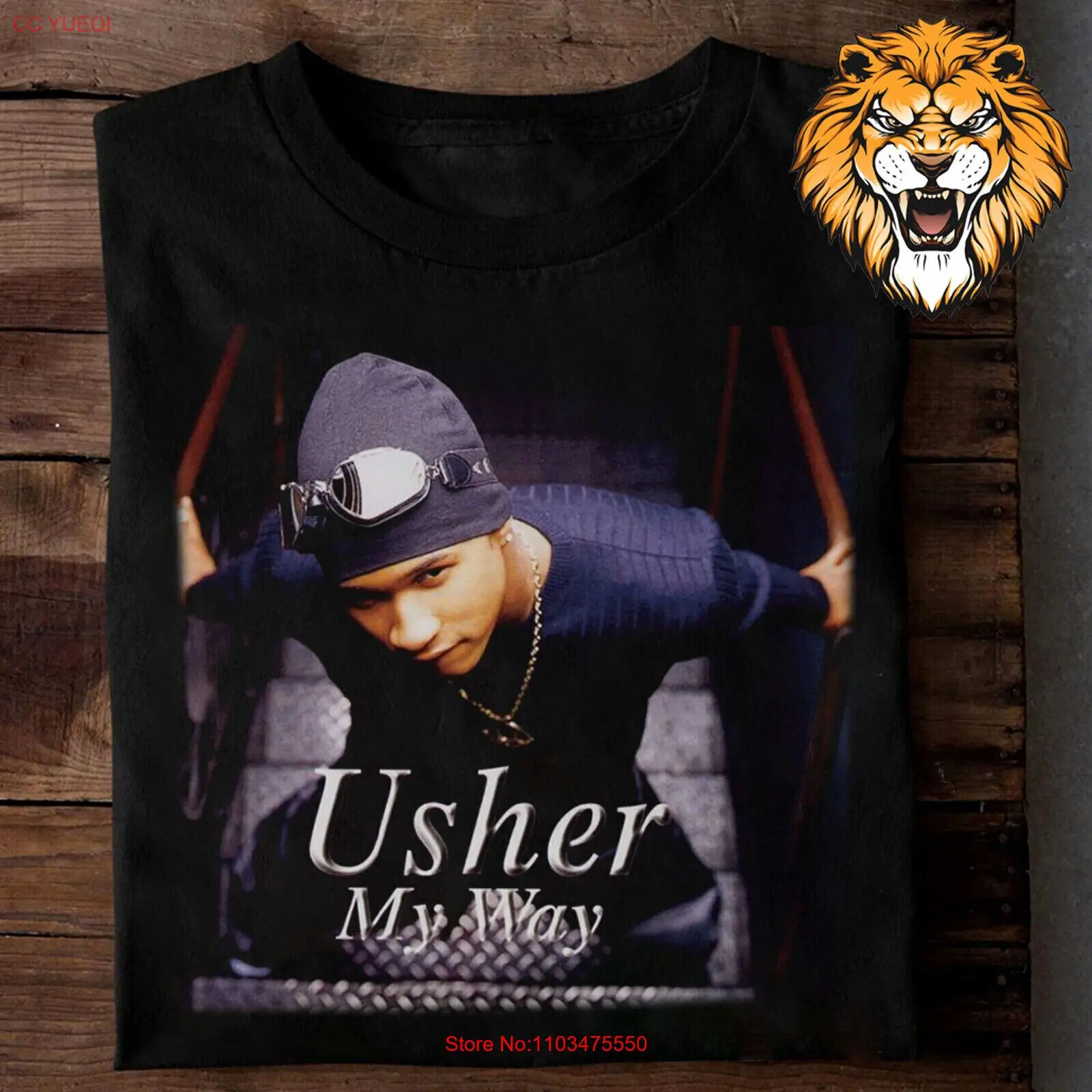 Классическая рубашка Usher My Way Album S-3XL Q7856