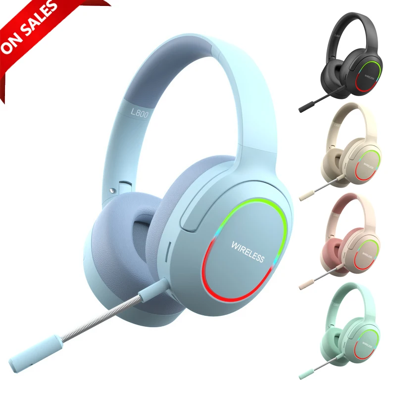 

Bluetooth-наушники L800 со светодиодной подсветкой, с микрофоном