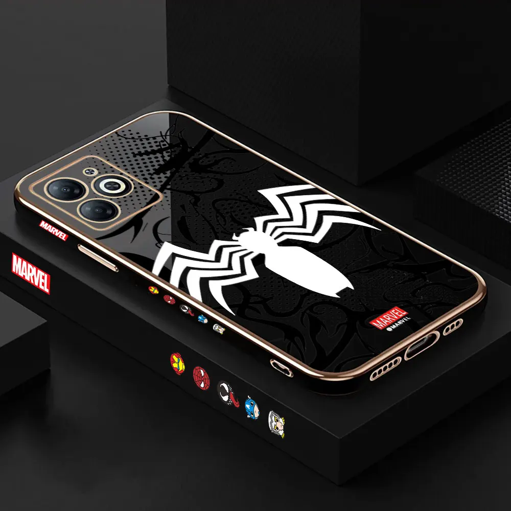 Чехол для телефона с логотипом Веном Человека-паука Marvel huawei Honor 90 70 50 20 Y9 Y8P Y7 Y7A Y6 Y6P