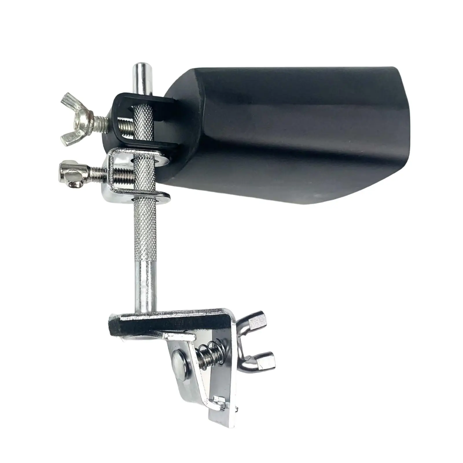 

Metal Bass Drum Cowbell Mounting Bracket with Cow Bell Cowbell Clamp Holder