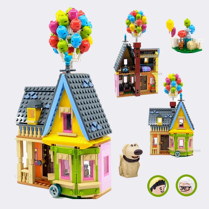 

In stock Expert Compatible 43217 Flying Balloon Up House Modular Building Blocks Bricks Children's toys Christmas birthday gifts