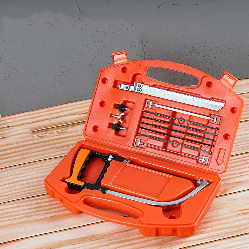 

Magic Handwork Saw Suit DIY Multifunction Hand Tools Hacksaw Wire Saw Mini Home 8 In1 for Wood /Aluminum/Water Pipe/plastic