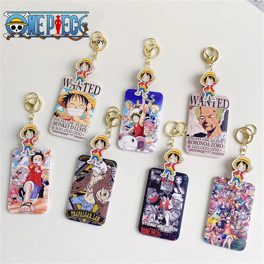 Цельный держатель для карт Луффи из мультфильма аниме периферийная карта