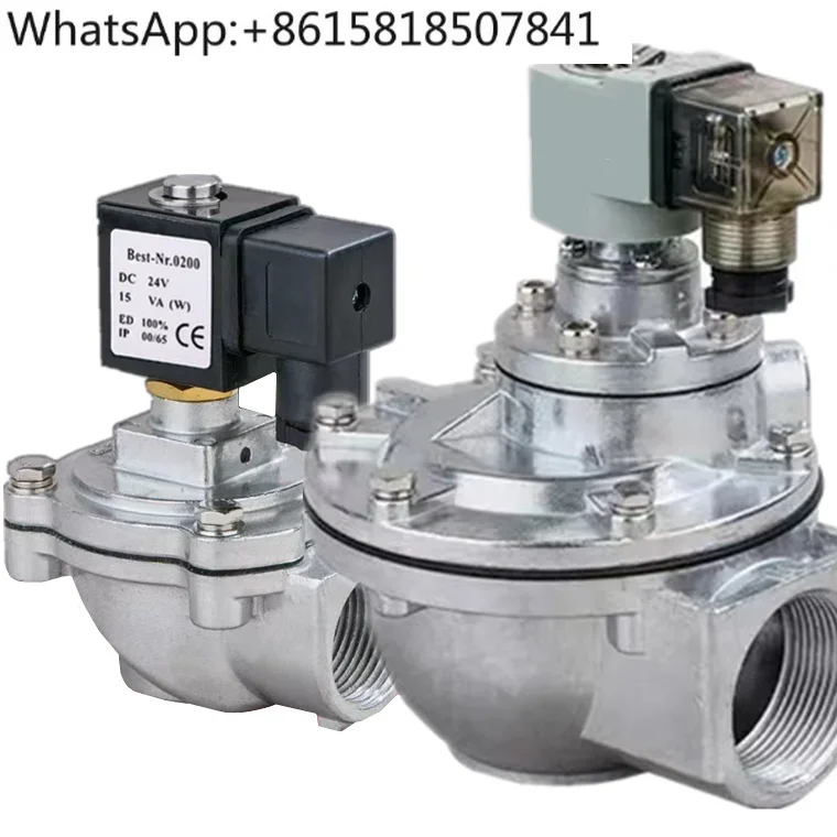 Электромагнитный импульсный клапан Φ-25/20/40/50/62/76 прямоугольный Соленоидный 24 В