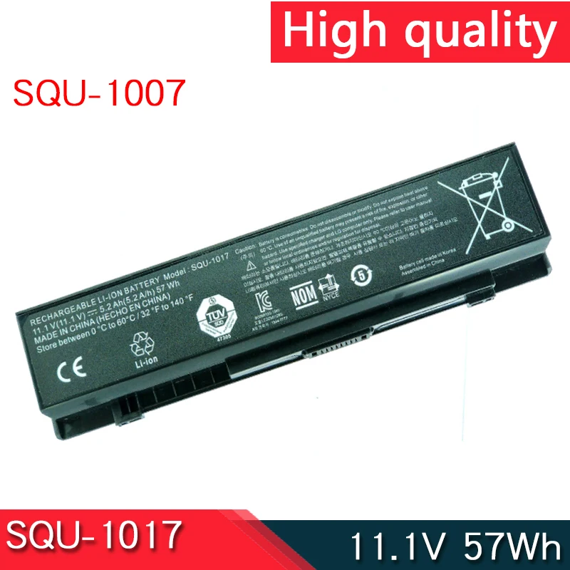 НОВЫЙ SQU-1007 SQU-1017 CQB918 CQB914 11 1 В 57 Втч аккумулятор для ноутбука LG XNOTE S430 P42 P420 PD420 S530 S535