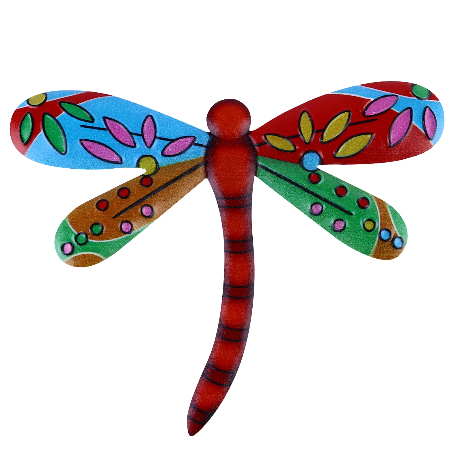 

Wall Dragonfly Metal Sculpturedecor Hanging Garden Insect Animal 3D Iron Ornaments Outdoor Decorations Inspirational Scupture