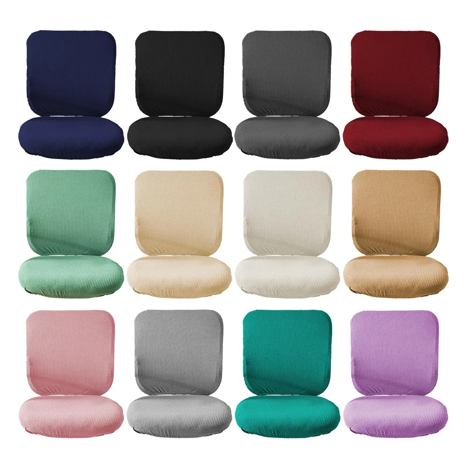 

Stretch Game Chair Cover Slipcover Machine Washable Dustproof Easy to Remove Rotate Chair Seat Cover for Armchair Rotating Chair