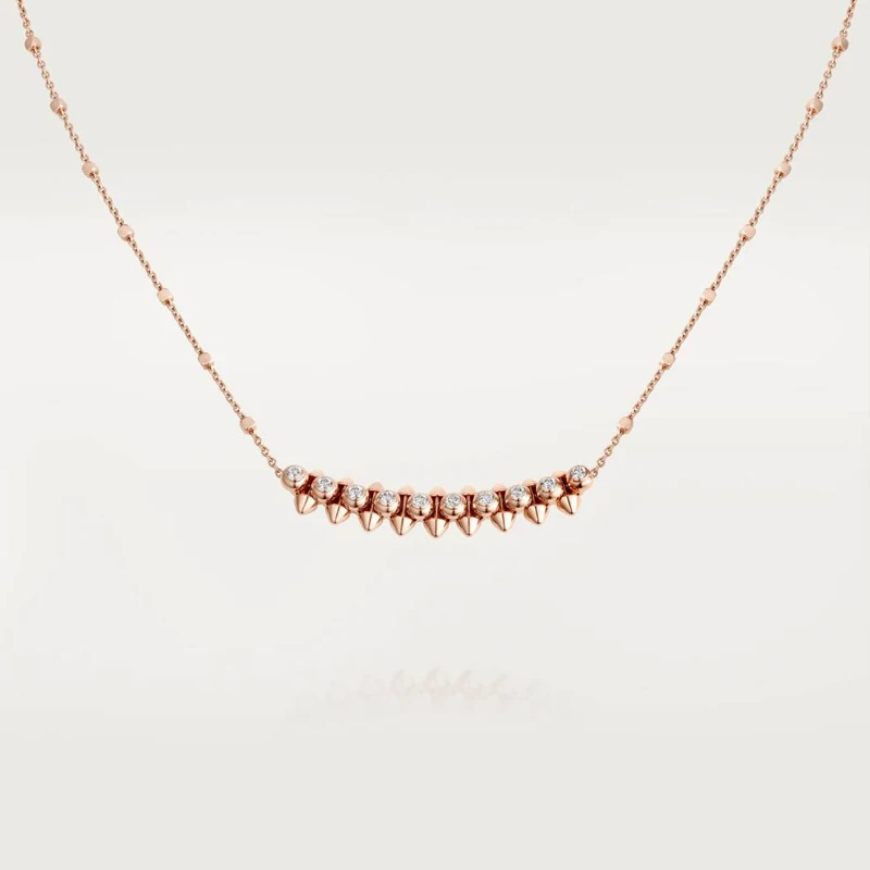 

Французская Роскошная брендовая бижутерия высокого качества, серебро 925 пробы, покрытое розовым золотом, в стиле панк, женский популярный подарок