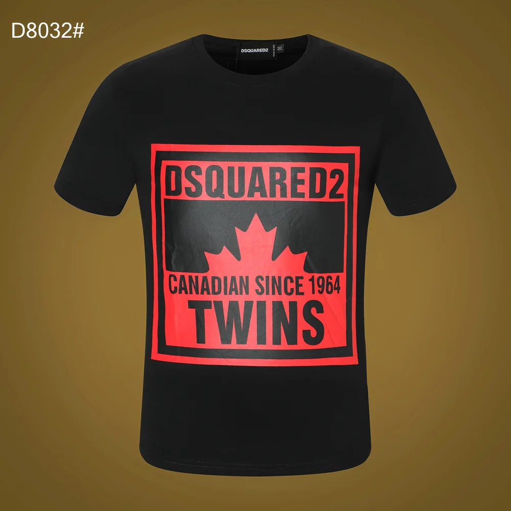 

2022 Authentic Best Selling Dsquared2 Shirts Maple Leaf Print Unisex Couple T Shirt Clothing T-shirt