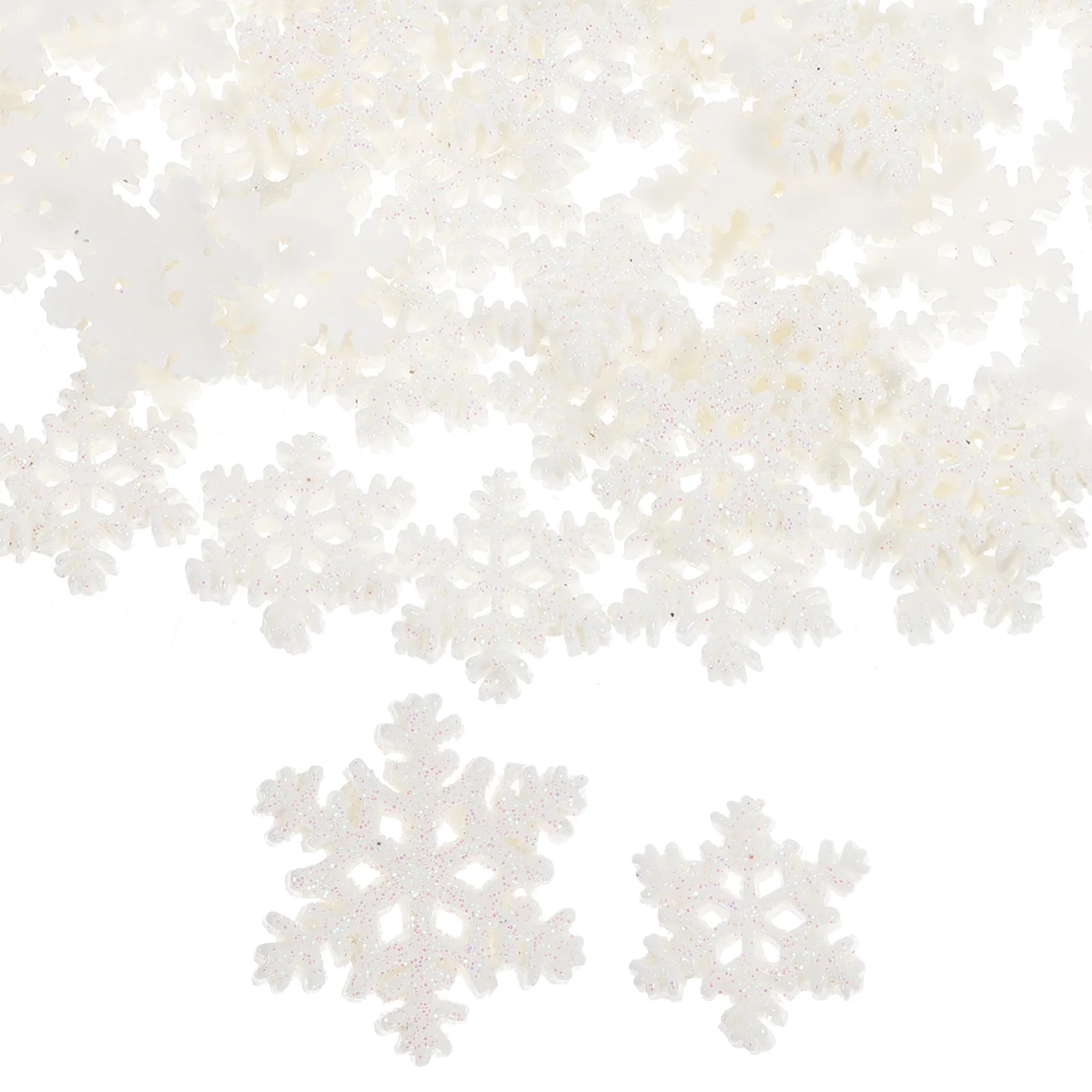 

Snowflake Christmas Resin Snowflakestiny Craft Mini Figurine Micro Landscape Diyminiature Ornaments Decors Holiday Fairytoy