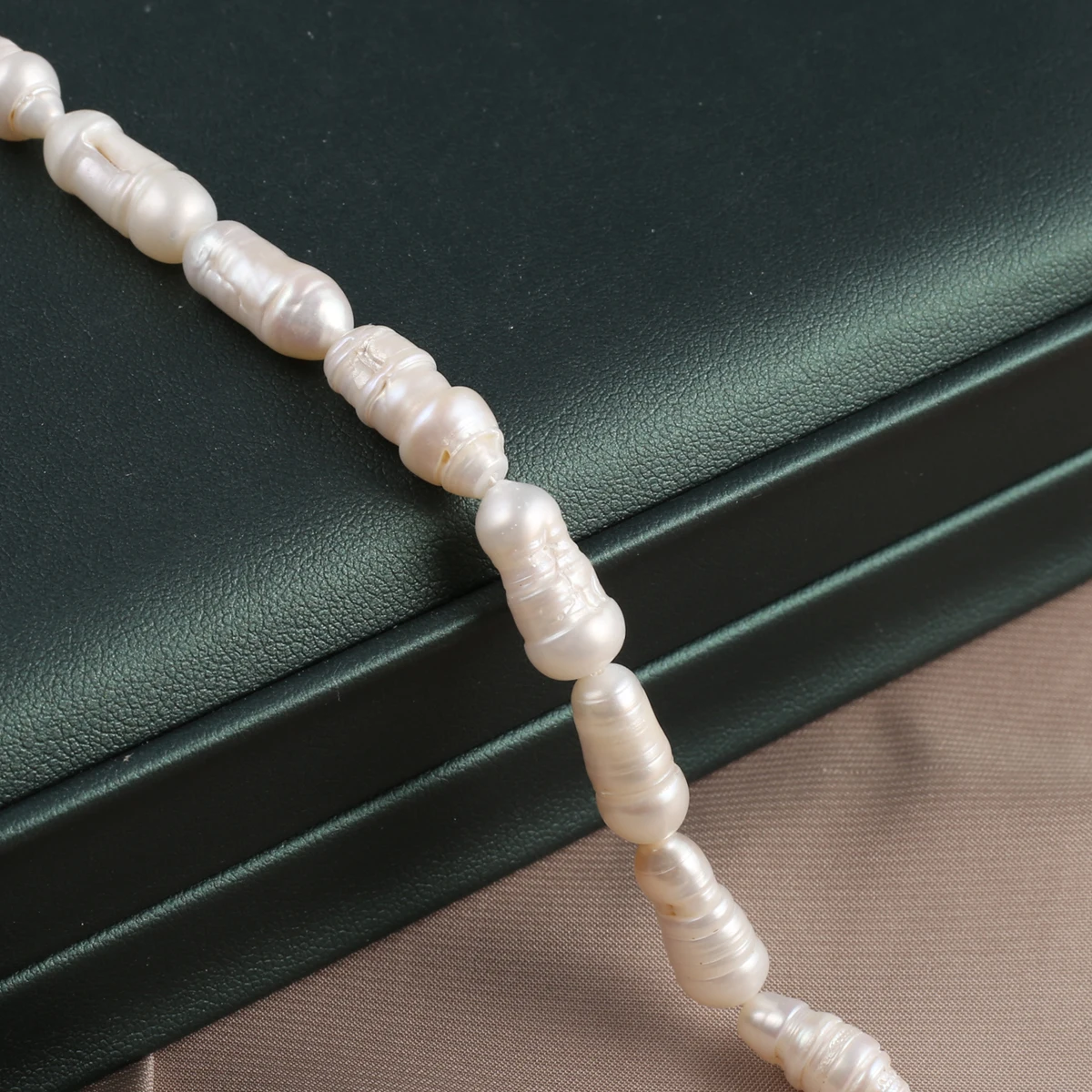 Natural Baroque Pearl Bead Cylindrical Loose Spacer Bead for Jewelry Making Diy Women Necklace Bracelet Accessories