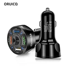 Зарядка Автомобильная ORUICQ на 4 USB-порта, 48 Вт, 7 а