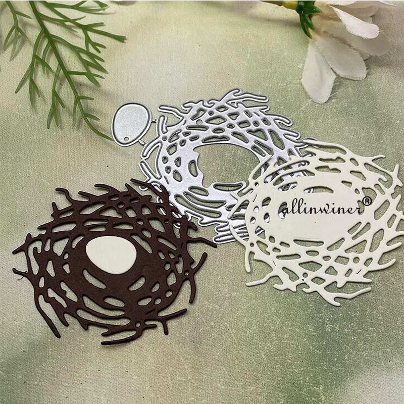 

Bird's Nest Egg Metal Cutting Dies Stencils For DIY Scrapbooking Decorative Embossing Handcraft Die Cutting Template