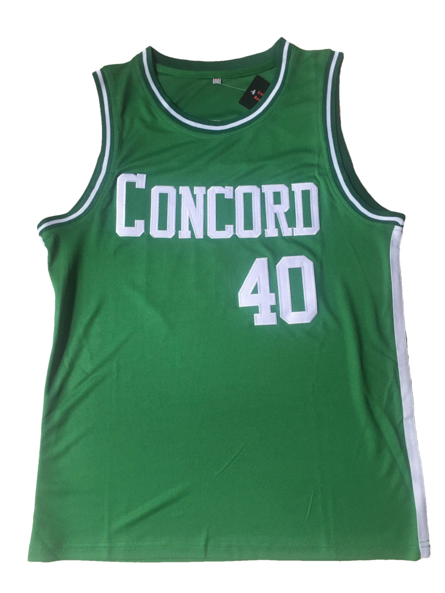 

Mens Shawn Kemp #40 Concord High School Basketball Jersey Green