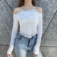women y2k solid colors short t shirts summer white chain halter crop tops 2021 spring new fashion vintage tees sexy indie tshirt