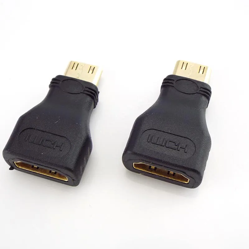 1/2 шт. 5 мини HDMI-совместимый конвертер штекер-стандартный удлинитель адаптер