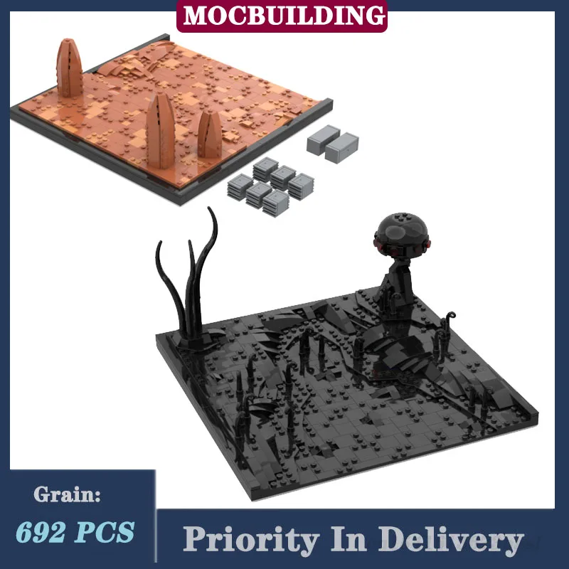 Конструктор MOC 32x3 из фильма космический 2 дисплея