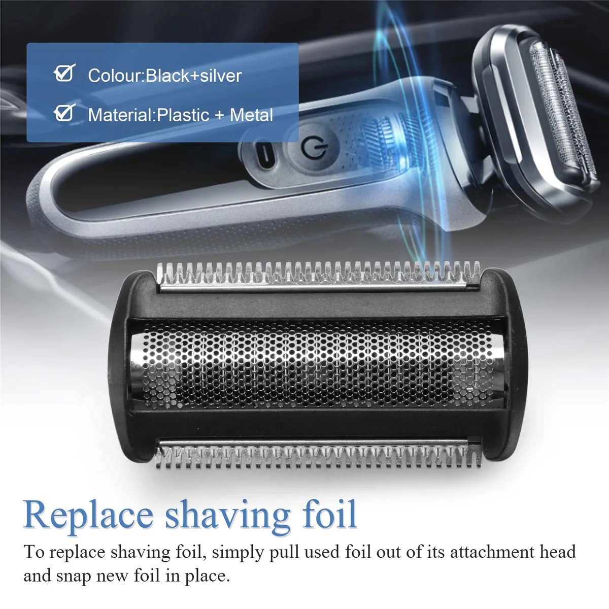 Сменный триммер/бритвенная фольга BG2000 для Bodygroom BG7040 BG7030 BG5025 BG2039