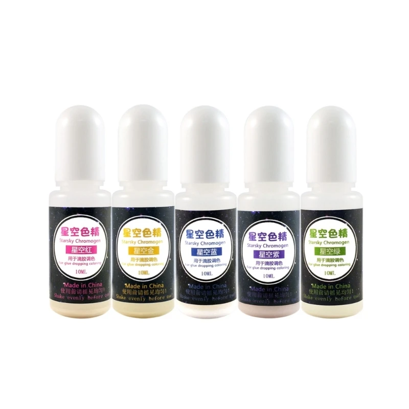 

5 Colors Star Colorant UV Resin Pigment Dye DIY Jewelry Making Accessories Drop Shipping