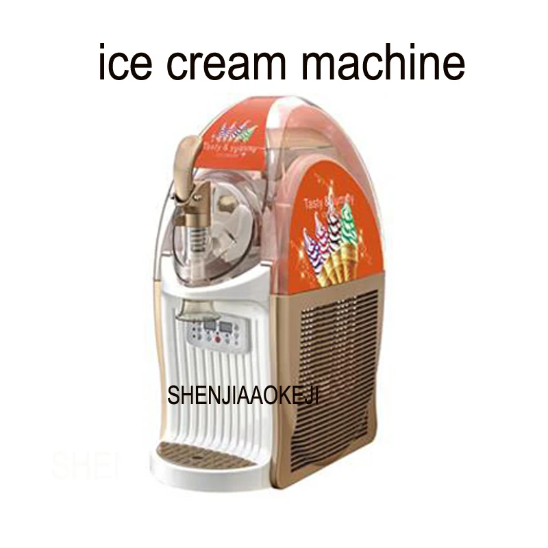 

Single cylinder ice snow slush machine desktop yogurt ice cream machine commercial Snow Mud Smoothie Machine 220V
