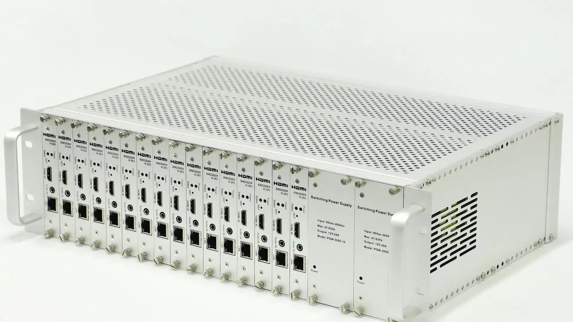 

16 Channel H.265/H.264 ip live streaming hd video hdmi server multicast encoder transcoder hardware