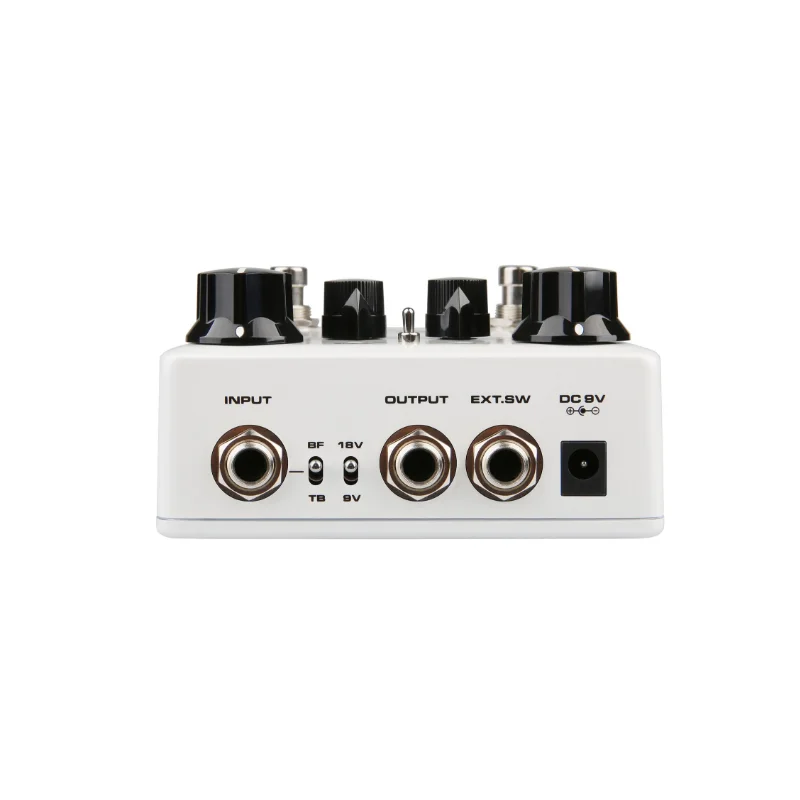 Фото Педаль NUX Ace of Tone NDO-5, эффекты для электрогитары, двойная педаль овердрайва, педаль стэкинг-дилэй №4