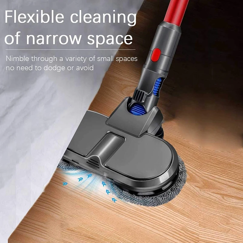Насадка для пылесоса Dyson V7/ V8 / V10/V11 устройство сухой и влажной уборки двойное