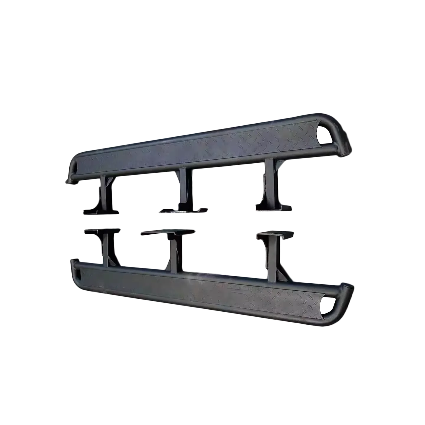 Внедорожные стальные черные подножки боковые ступеньки для Prado LC120 ползунки Toyota FJ