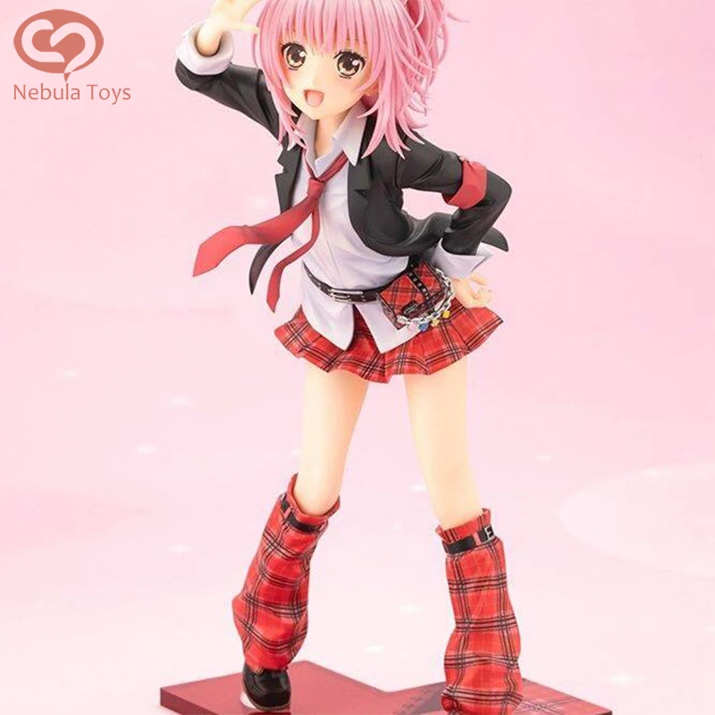 Фото Аниме-фигурка Shugo Chara: Хинамори Аму, коллекционная статуэтка из ПВХ, модель куклы, украшение для стола, игрушка, подарок на день рождения №1