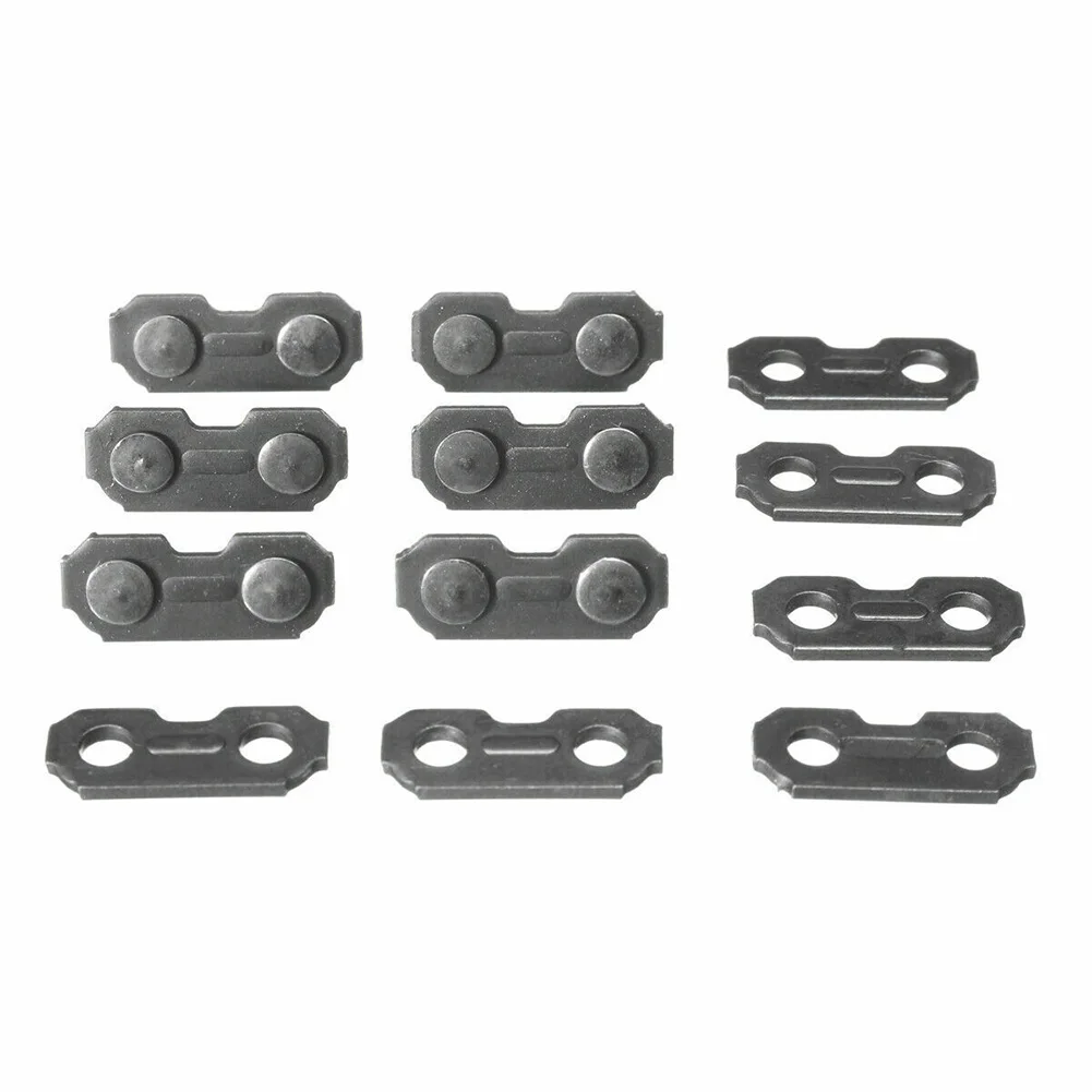 

Chainsaw Chain Joiner Links Metal Outdoor Yard Equipment For Joining 3/8 0.063 6pcs Accessories Chain Saw Chainsaw Parts